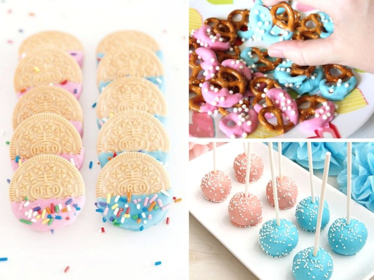 Dessert Ideas For Gender Reveal Party
 10 Gender Reveal Party Food Ideas from Appetizers to