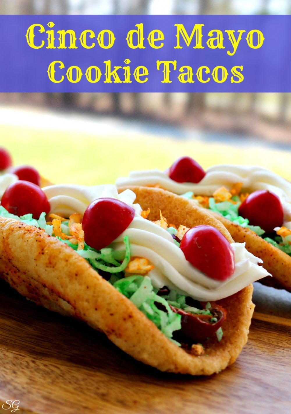 Desserts For Cinco De Mayo
 Taco Cookies for Cinco de Mayo Scrappy Geek