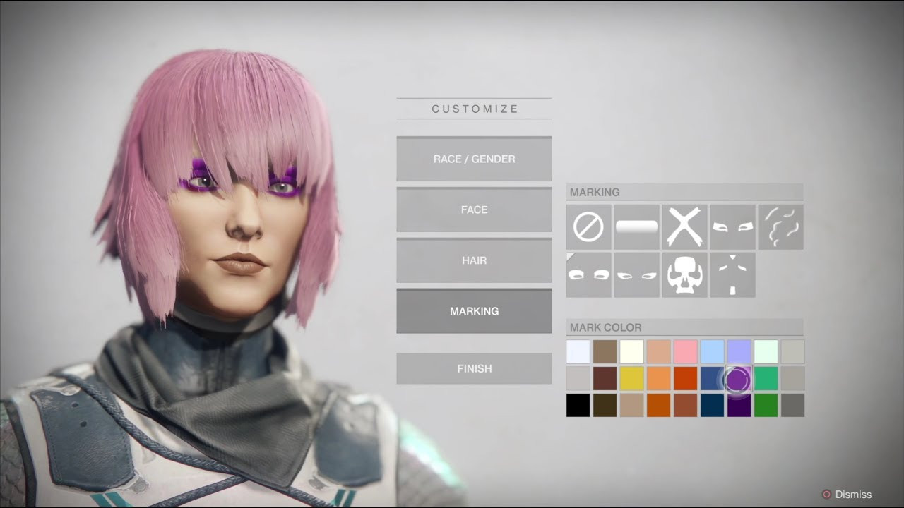 Destiny 2 Human Female Hairstyles From Behind
 Destiny 2 Character creation Female Human Hunter