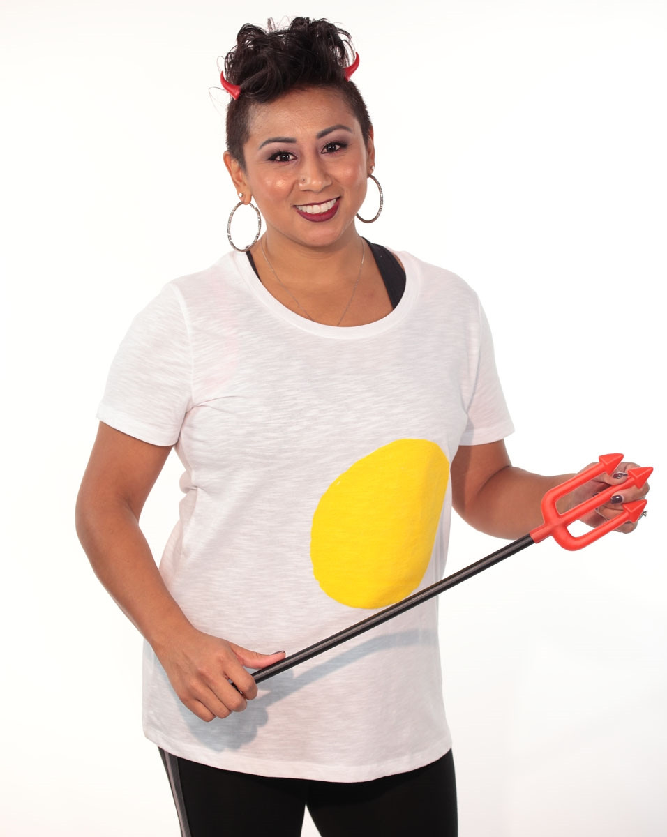 Deviled Egg Costume DIY
 20 of the Best DIY Adult Halloween Costumes that are