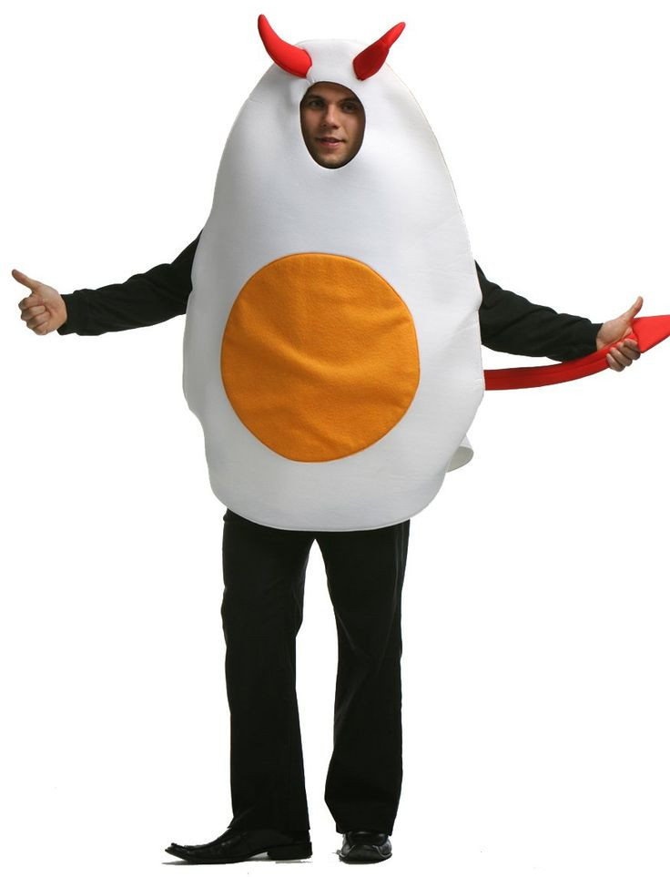 Deviled Egg Costume DIY
 Deviled eggs and Eggs on Pinterest