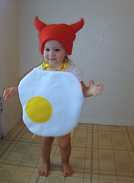 Deviled Egg Costume DIY
 65 Cute Easter Dresses that Your kids Can Proudly Show f