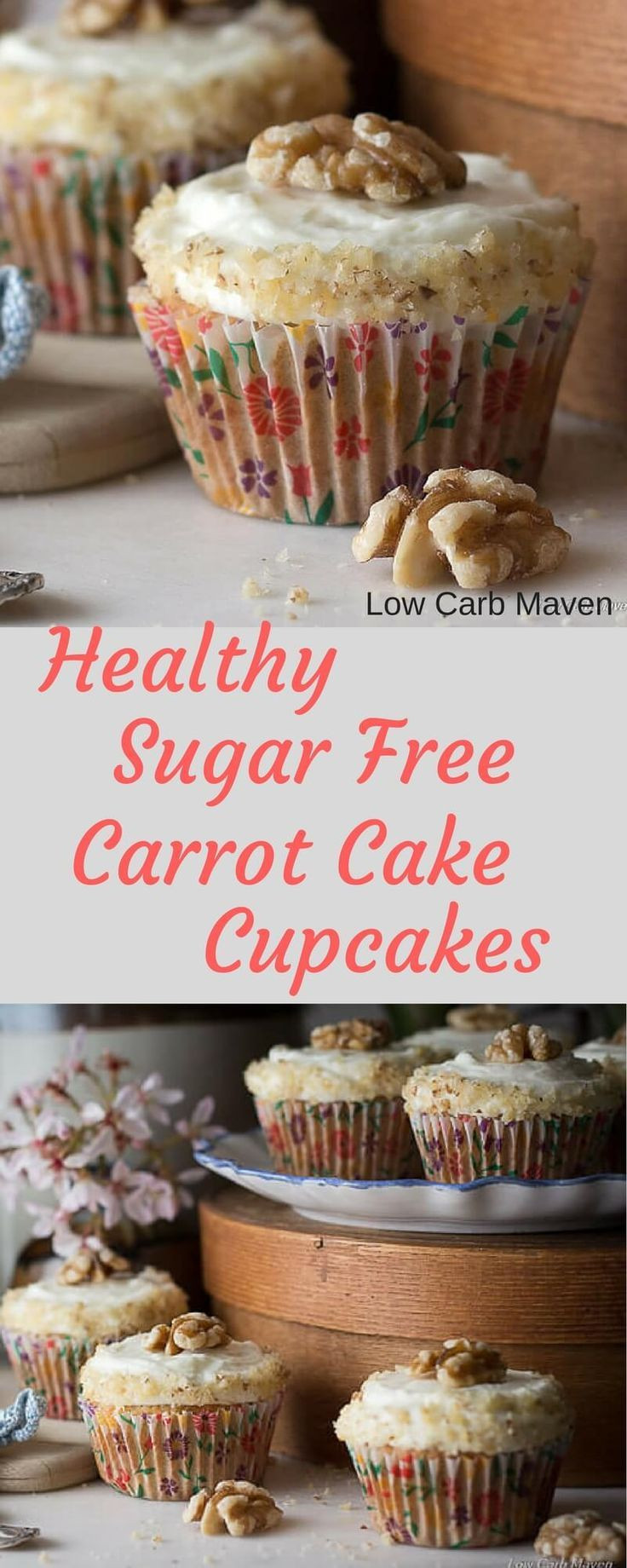 Diabetic Cupcake Recipes
 These carrot cake cupcakes are the best sugar free and low