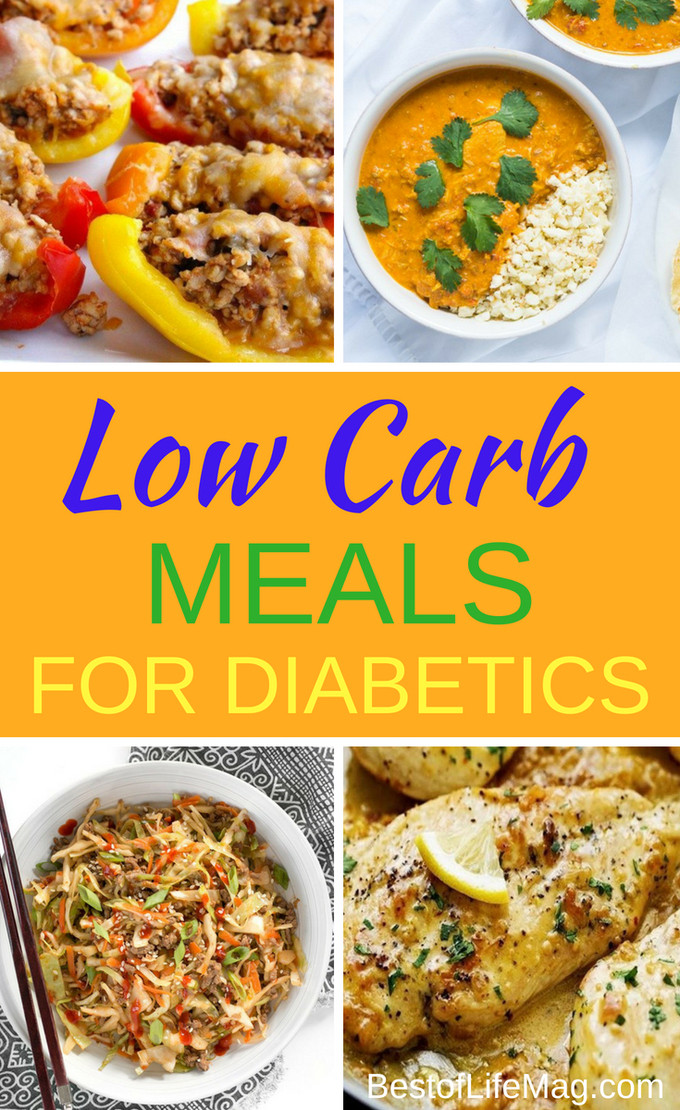 Diabetic Low Carb Recipes
 Low Carb Meals for Diabetics