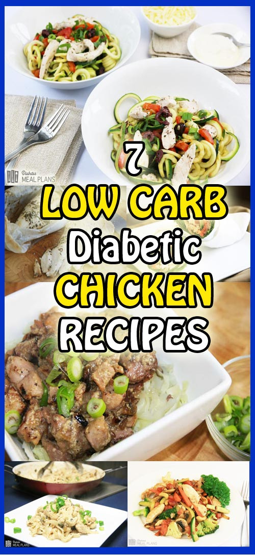 Diabetic Low Carb Recipes
 7 delicious diabetic chicken recipes