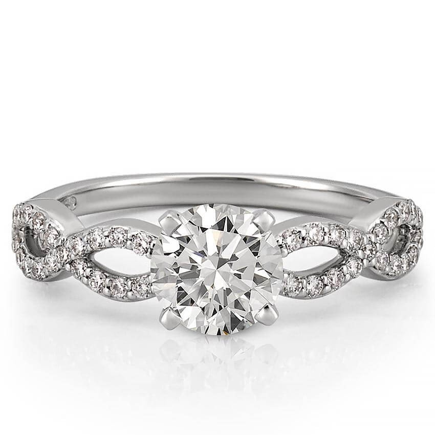 Diamond Infinity Engagement Ring
 Infinity Engagement Ring Infinity Diamond Ring Do Amore