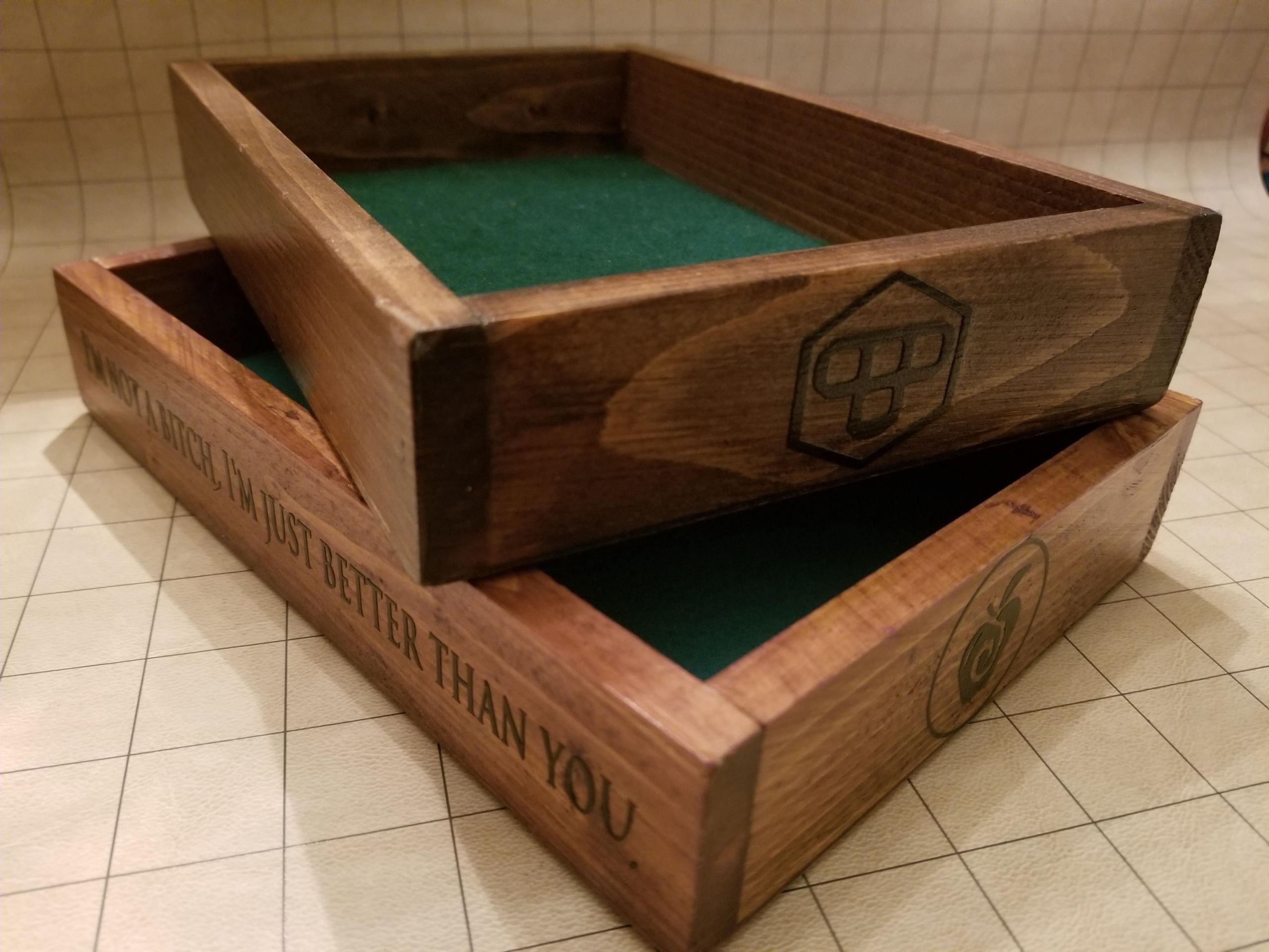 Dice Box DIY
 [ART] Did some DIY dice boxes DnD