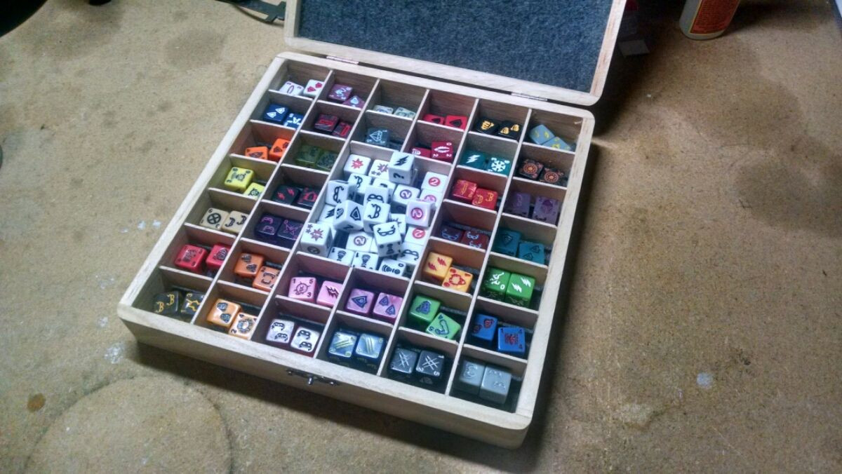 makeshift dicebox