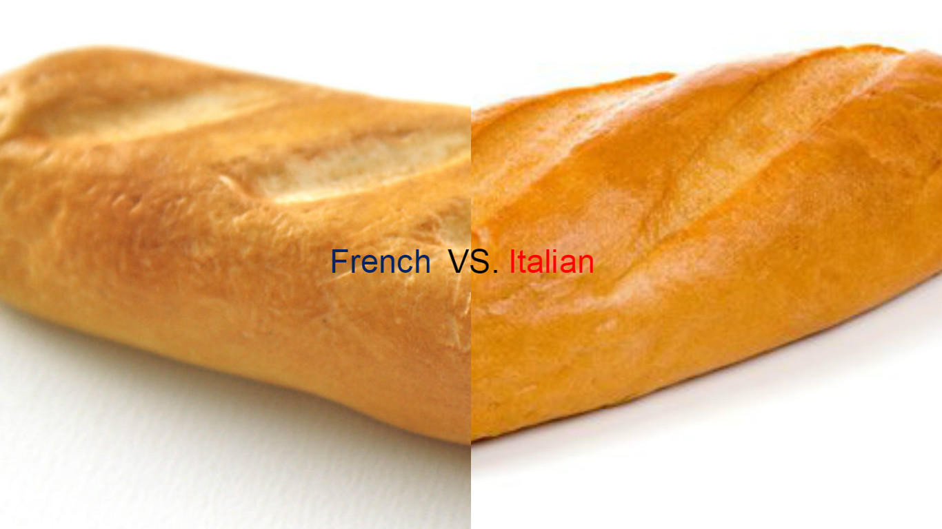 Difference Between French And Italian Bread
 italian bread vs french bread