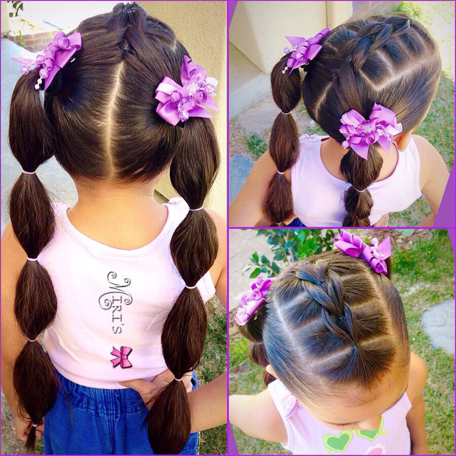 Different Hairstyles For Little Girls
 Fun hairstyle for little girls …