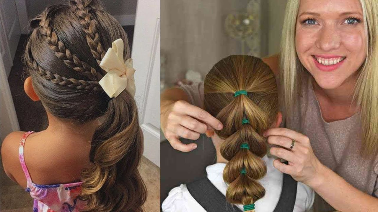 Different Hairstyles For Little Girls
 5 CUTE 1 MINUTE HAIRSTYLES FOR LITTLE GIRLS