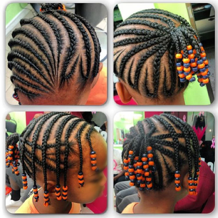 Different Hairstyles For Little Girls
 64 Cool Braided Hairstyles for Little Black Girls 2020