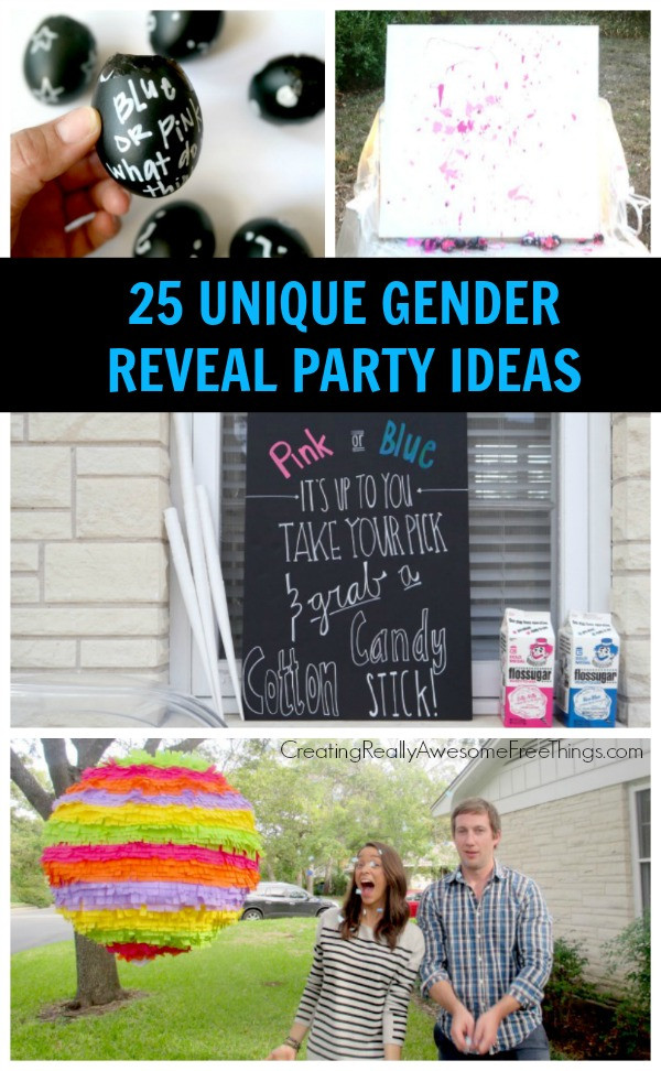 Different Ideas For A Gender Reveal Party
 25 Gender Reveal Party Ideas C R A F T