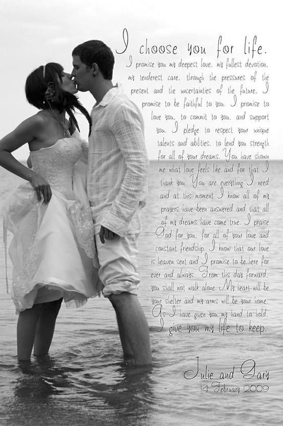 Different Wedding Vows
 Romantic Wedding Vows Examples For Her and For Him