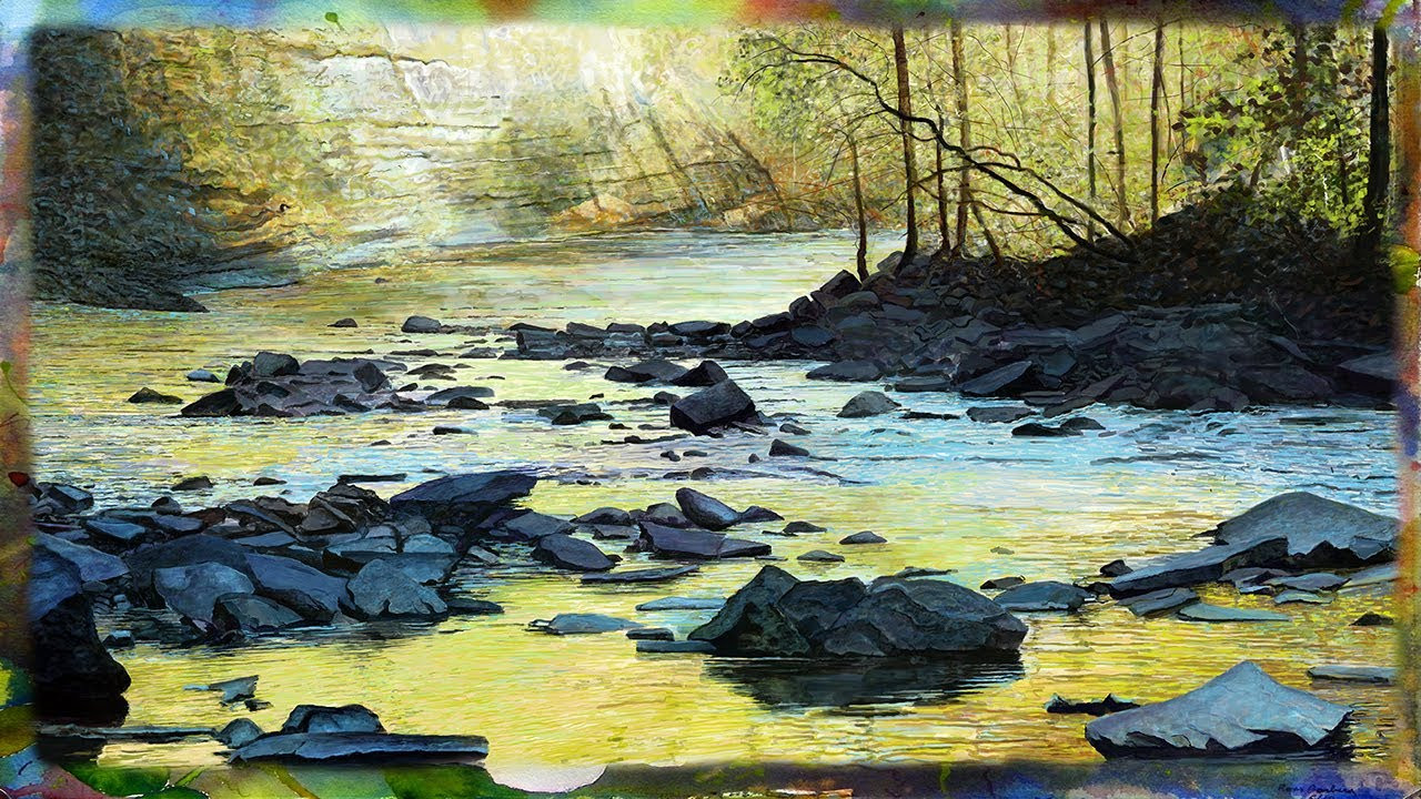 Digital Landscape Painting
 Digital Landscape Painting Demonstration on an iPad