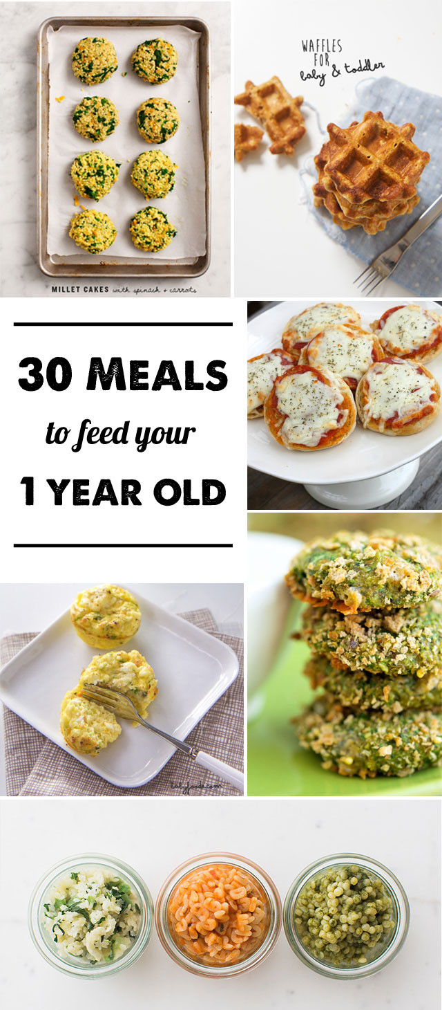 Dinner Ideas For 1 Year Old
 30 Meal Ideas for a 1 year old Modern Parents Messy Kids