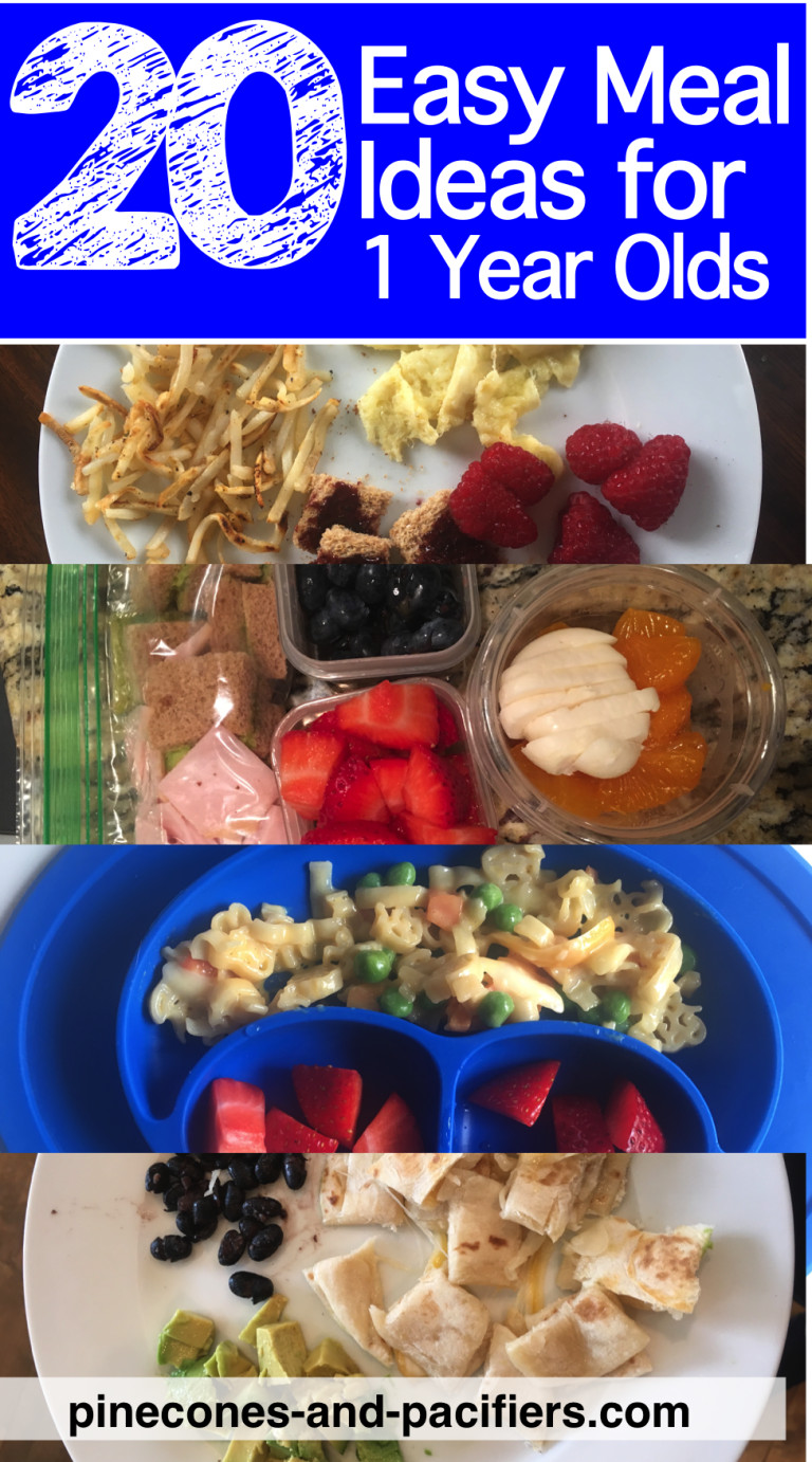 Dinner Ideas For 1 Year Old
 20 Easy Meal Ideas for 1 Year Olds