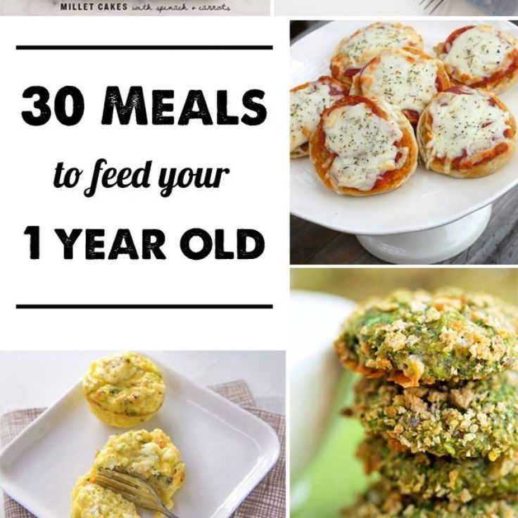 Dinner Ideas For 1 Year Old
 30 Meal Ideas for a 1 year old