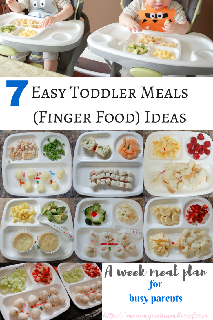 Dinner Ideas For 1 Year Old
 7 Toddler Meal Baby Finger Food Ideas – Mommy Outnumbered