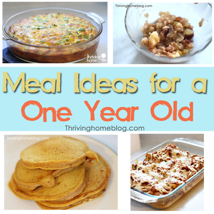 Dinner Ideas For 1 Year Old
 Healthy Recipe Ideas for a e Year Old