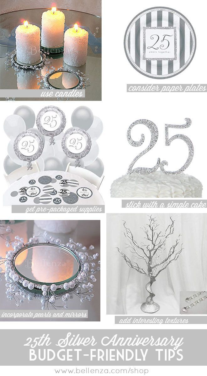 Dinner Party Decorating Ideas On A Budget
 Silver Wedding Anniversary Dinner Party on a Bud for