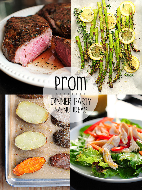 Dinner Party Foods Ideas
 Prom Night Menu Ideas