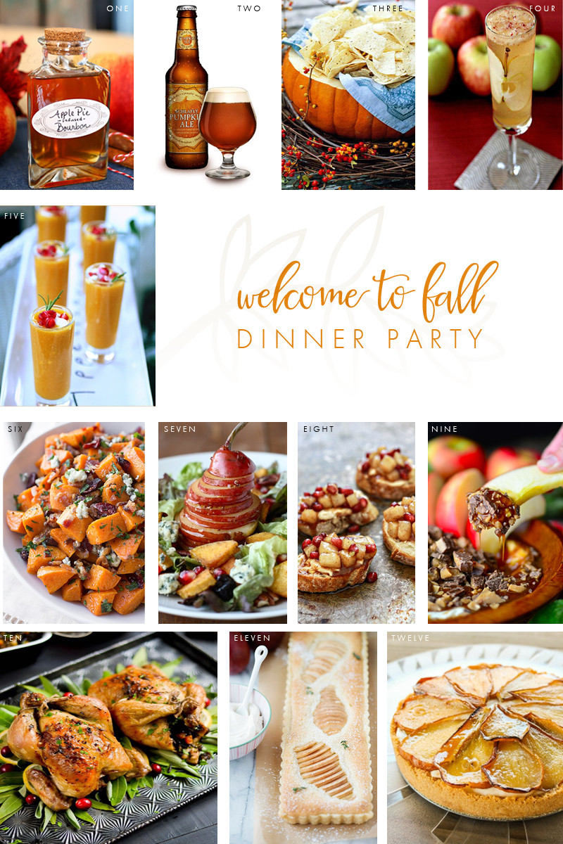 Dinner Party Menu Ideas
 Wel e to Fall Dinner Party The Perfect Menu