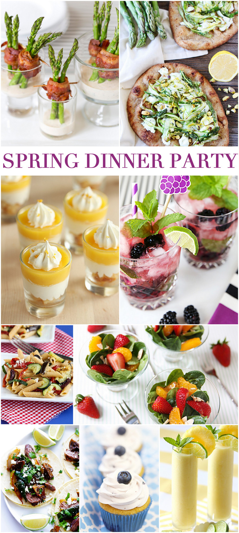 Dinner Party Menu Ideas Food
 Host a Spring Dinner Party in Style
