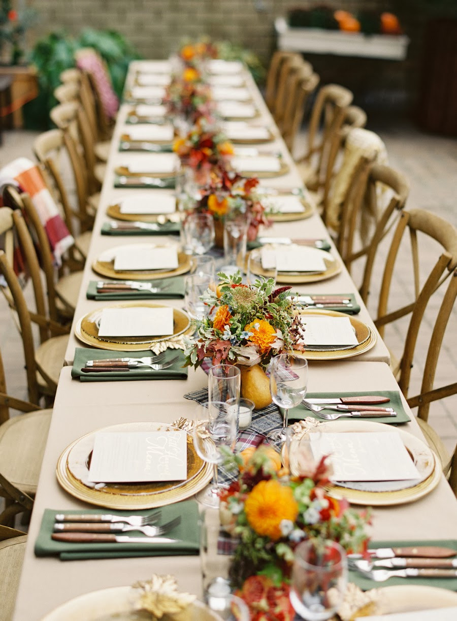 Dinner Party Table Ideas
 HAPPY THANKSGIVING