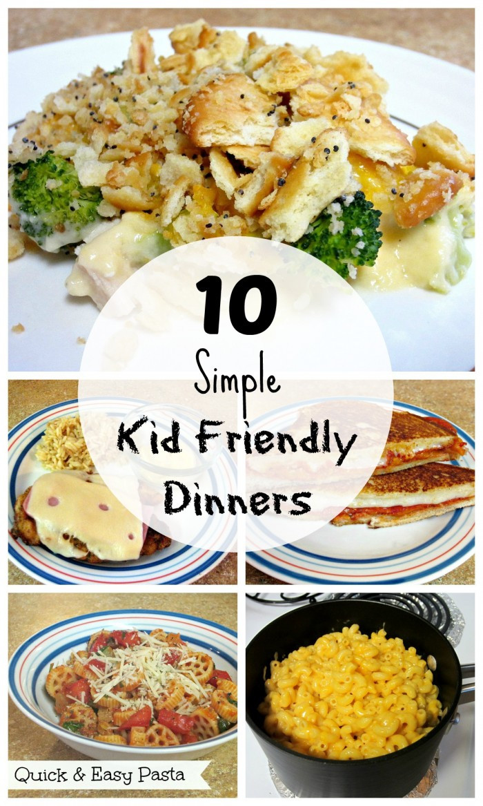 Dinner Recipes Kids Love
 10 Simple Kid Friendly Dinners Love to be in the Kitchen