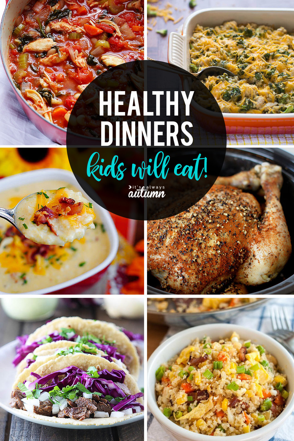 Dinner Recipes Kids Love
 20 healthy easy recipes your kids will actually want to