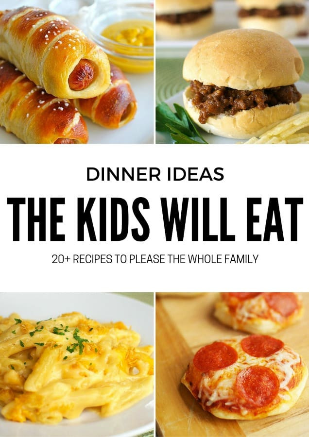 Dinner Recipes Kids Love
 20 Dinner Ideas the Kids Will Love