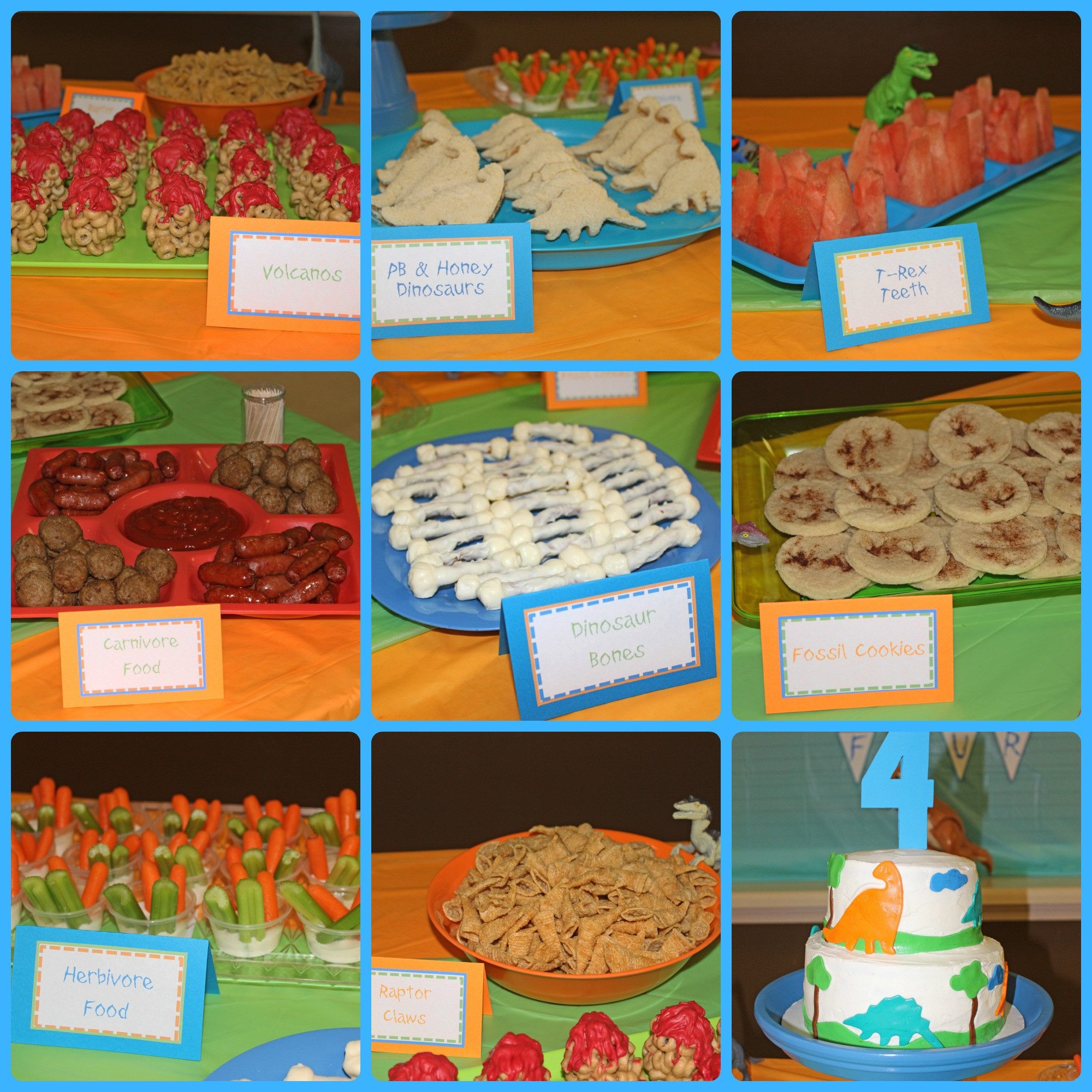 Dinosaur Party Food Ideas
 dinosaur party food