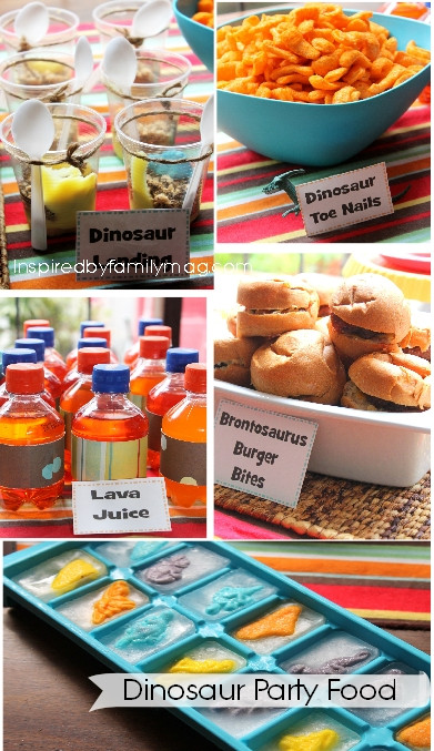 Dinosaur Party Food Ideas
 Kids Party Idea Dinosaur Party Inspired by Family