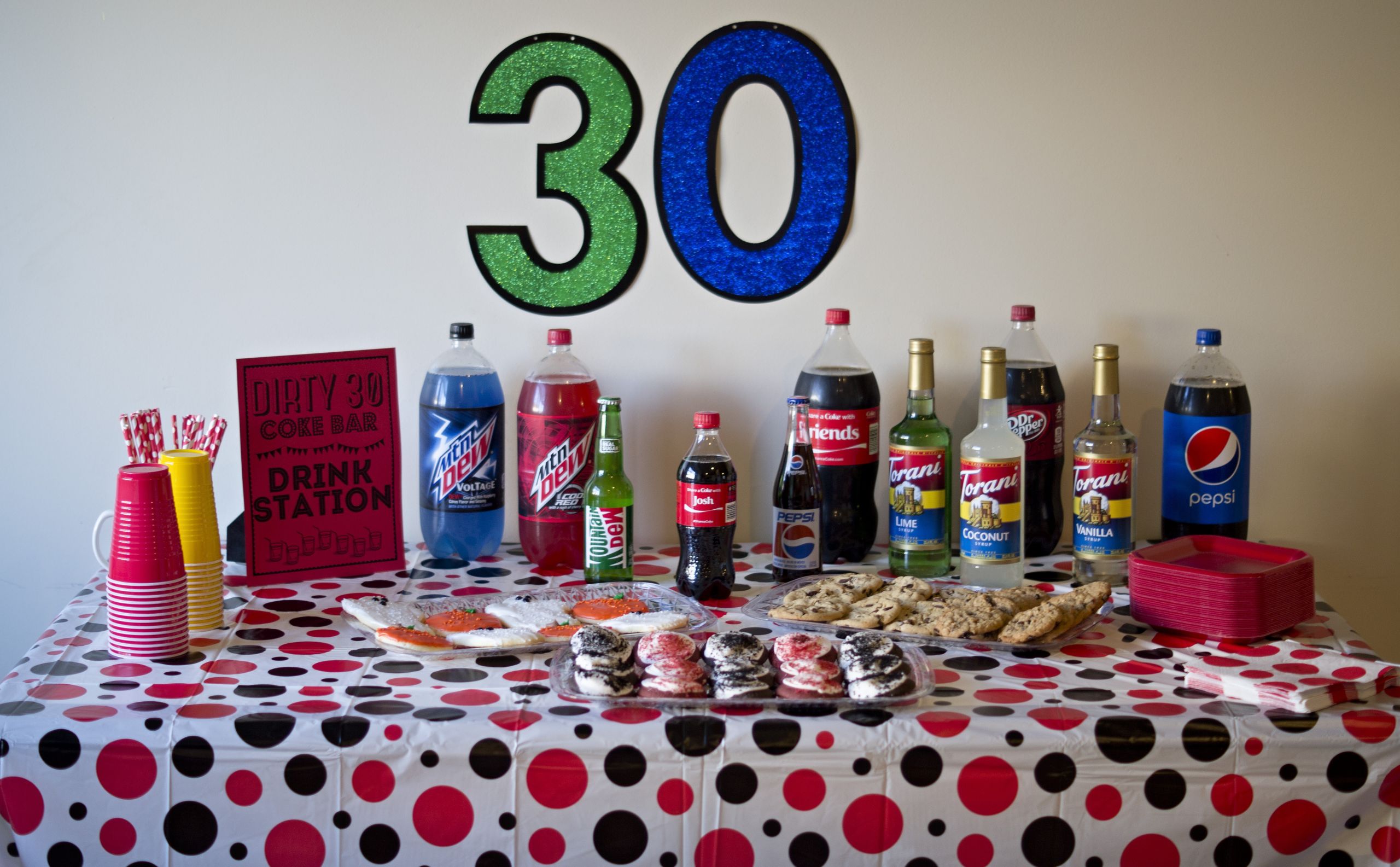 Dirty Thirty Birthday Party Ideas
 October 2014