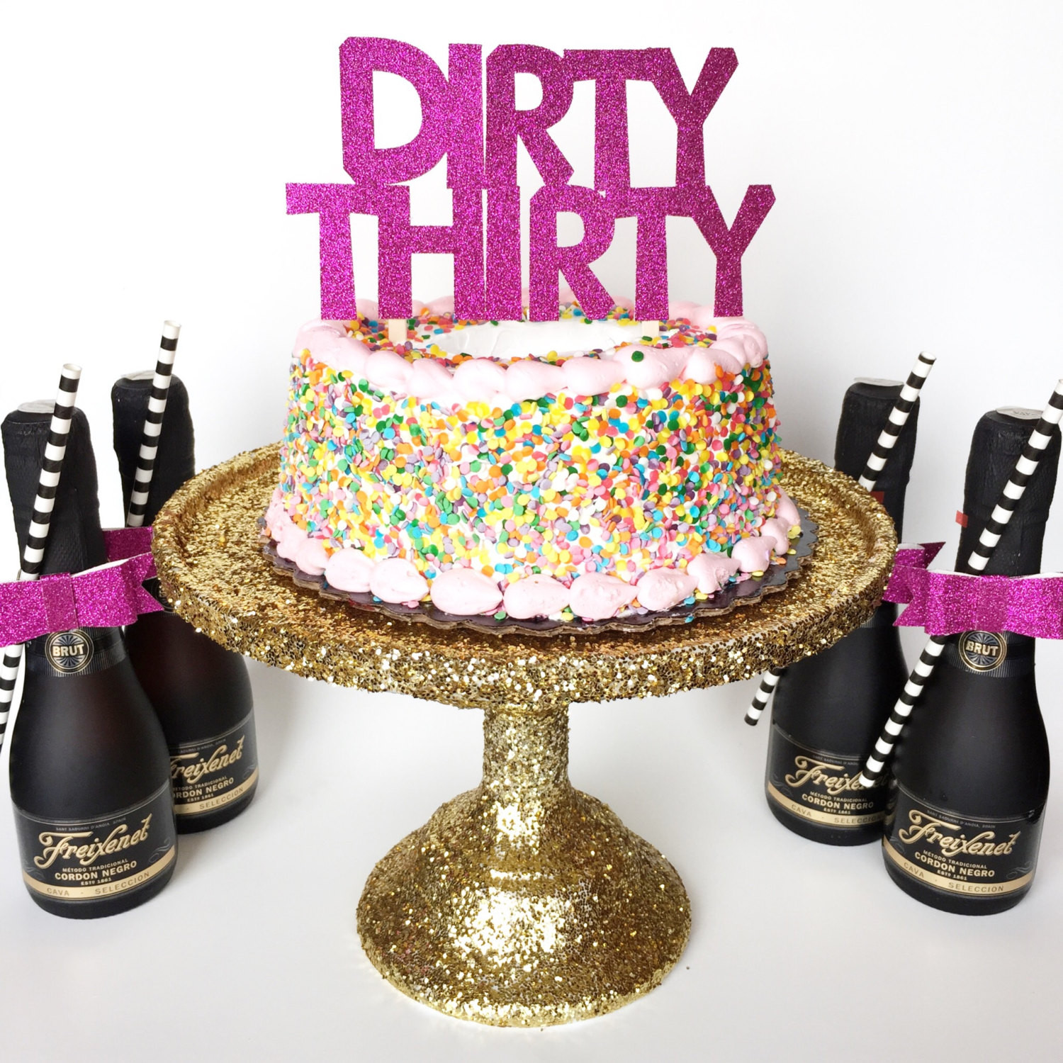 Dirty Thirty Birthday Party Ideas
 Dirty Thirty Cake Topper Birthday Party Party by
