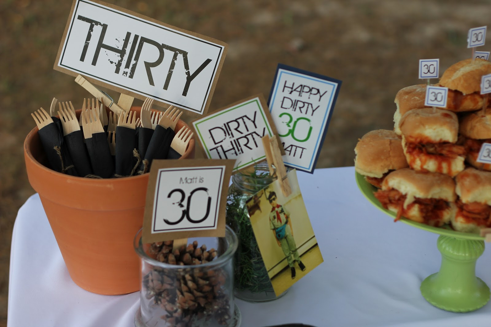 Dirty Thirty Birthday Party Ideas
 7 Clever Themes for a Smashing 30th Birthday Party