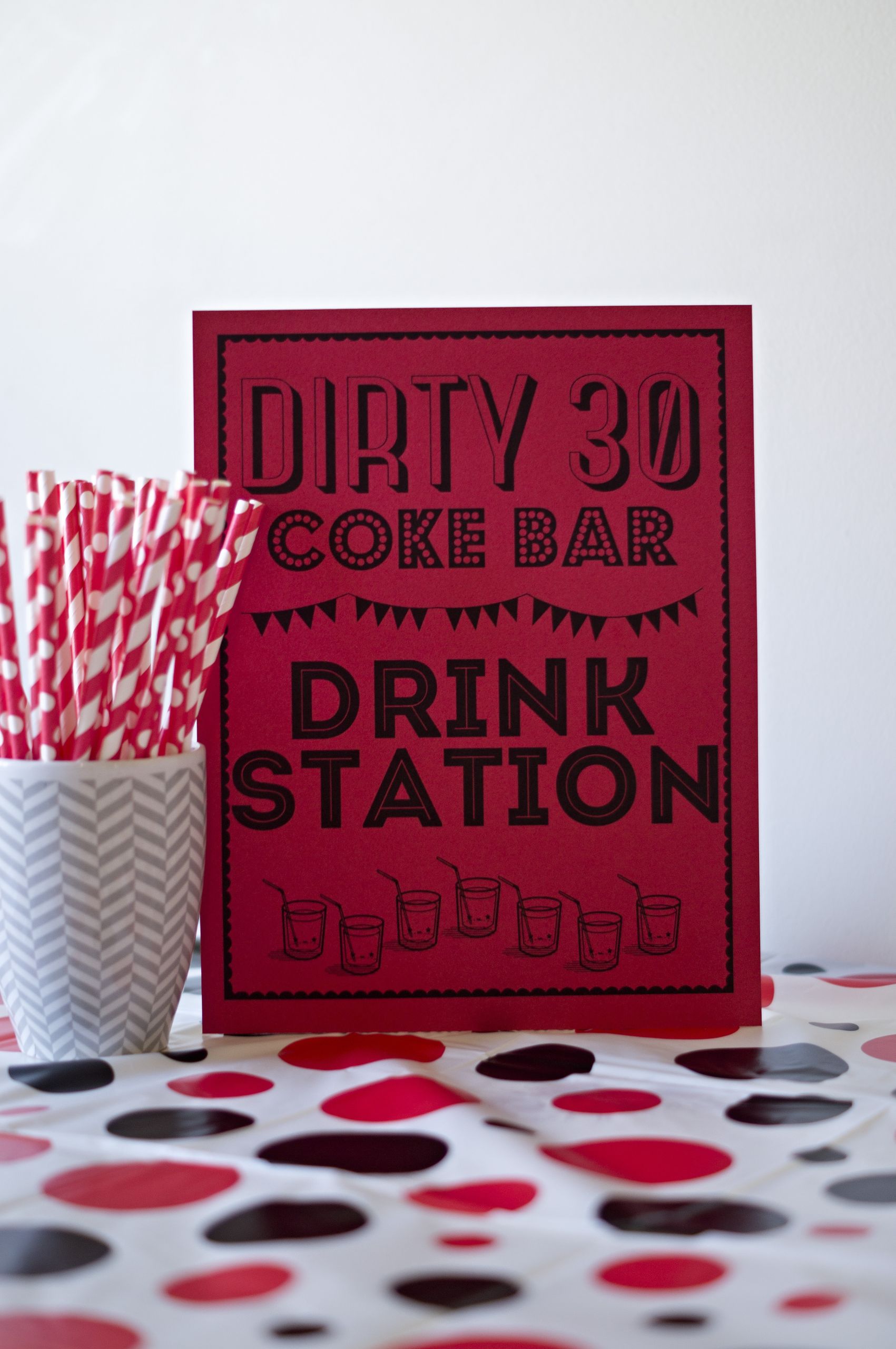 Dirty Thirty Birthday Party Ideas
 Dirty 30 Birthday Party