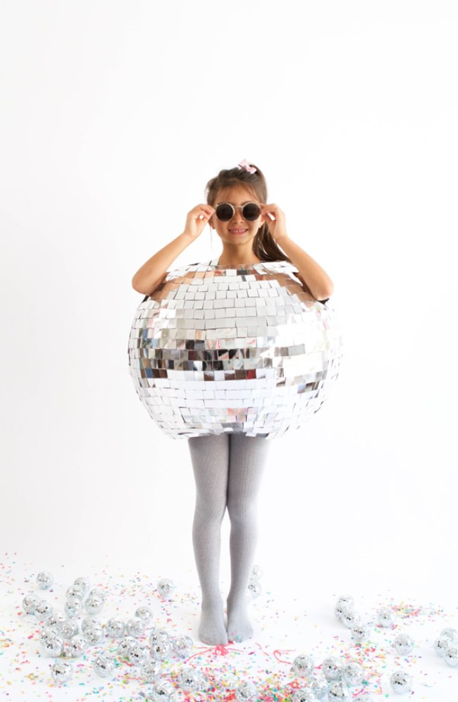 Disco Costume DIY
 26 Darling DIY Kids Costumes to Make [free patterns] – Tip