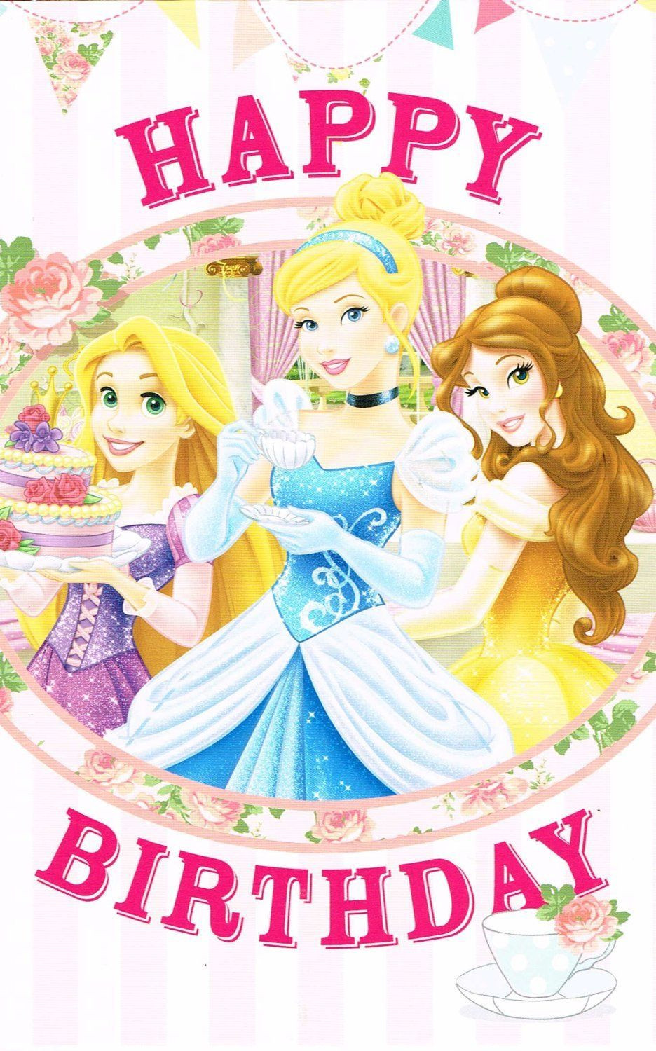 Disney Birthday Cards
 DISNEY PRINCESS HAPPY BIRTHDAY CARD NEW GIFT DISNEY