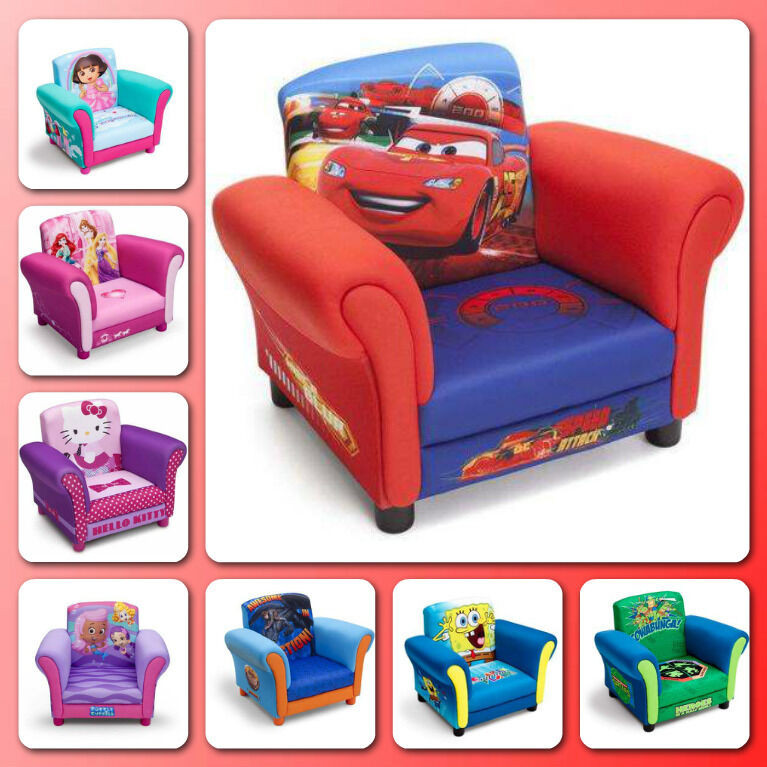 Disney Kids Chair
 Upholstered Chair Toddler Armchair Children Furniture