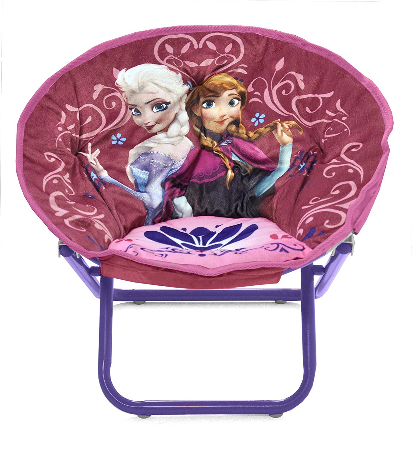 Disney Kids Chair
 Disney Frozen Saucer Chair Elsa Anna Seat Toddler Decor