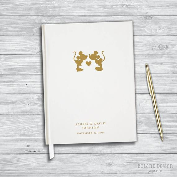 Disney Wedding Guest Book
 Disney Wedding Guest Book Disney honeymoon journal