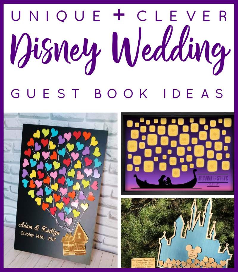 Disney Wedding Guest Book
 Unique Disney Wedding Guest Book Ideas This Fairy Tale Life