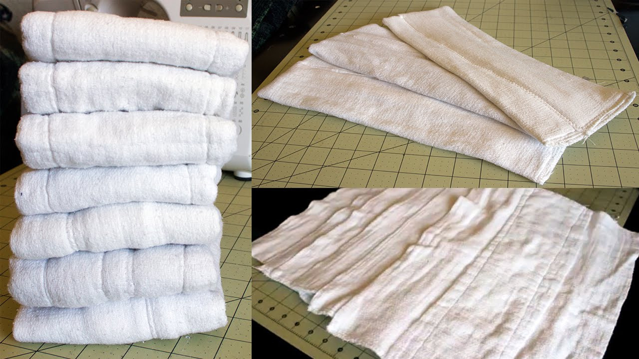 DIY Adult Diapers
 DIY Convert Prefold Diapers Into Inserts