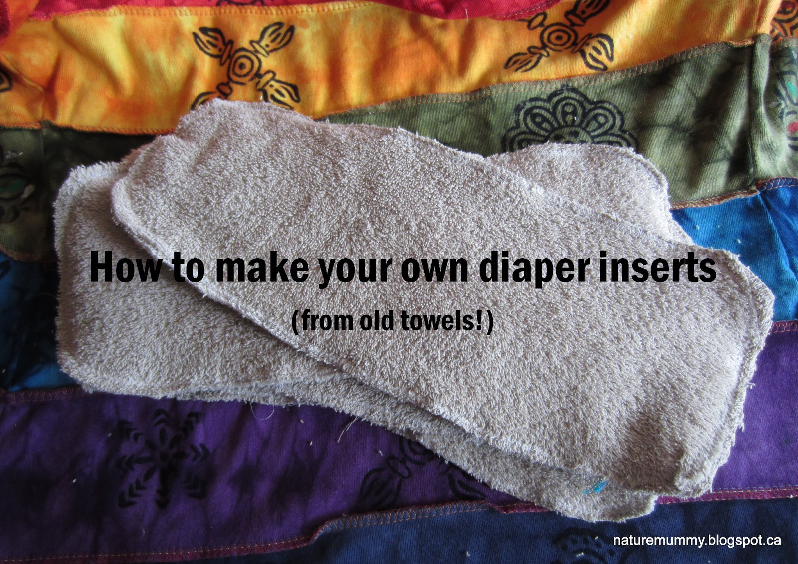 DIY Adult Diapers
 Motherhood my latest adventure DIY cloth diaper inserts