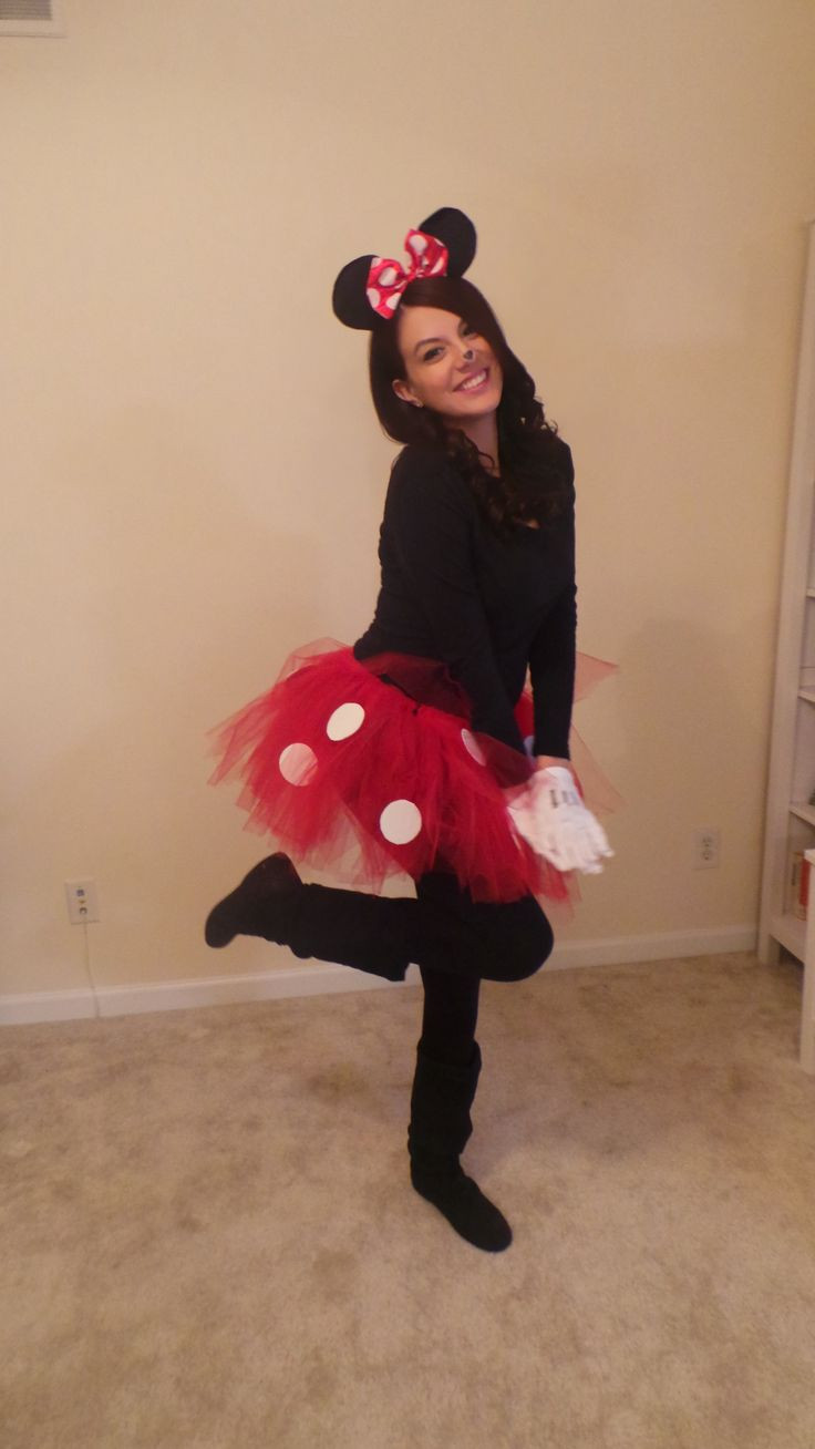 DIY Adult Minnie Mouse Costume
 DIY Minnie Mouse costume minnie mouse