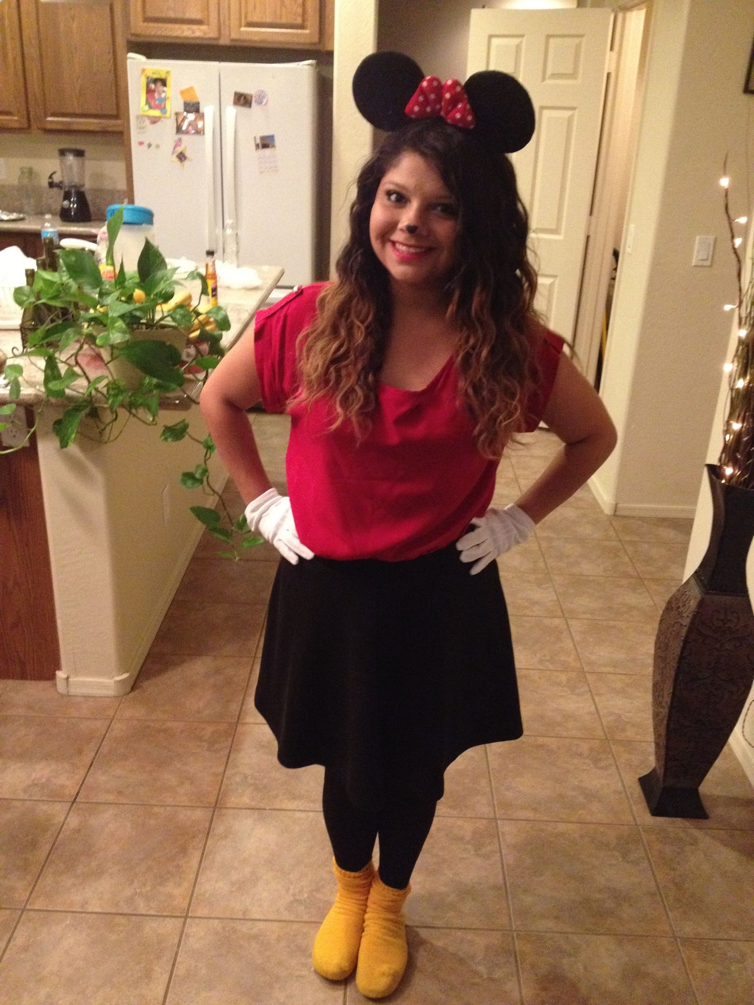 DIY Adult Minnie Mouse Costume
 DIY Minnie Mouse Costume