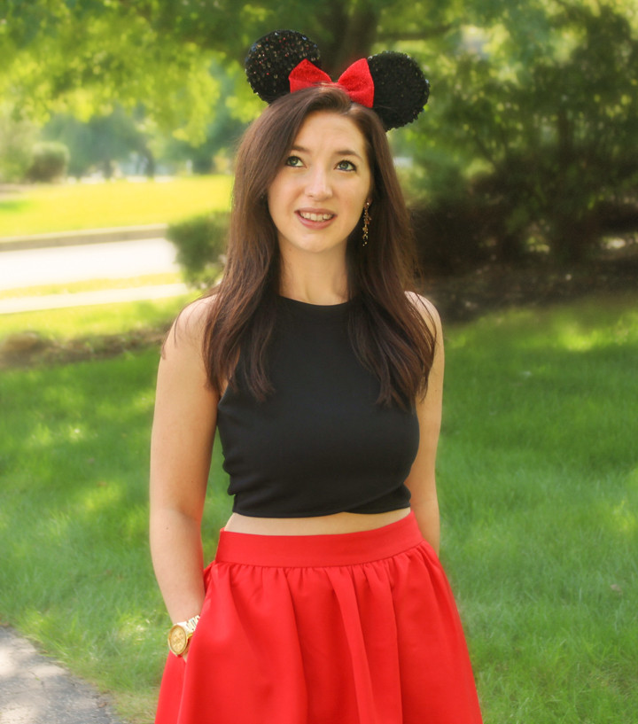 DIY Adult Minnie Mouse Costume
 The Closet by Christie How To Make A Minnie Mouse