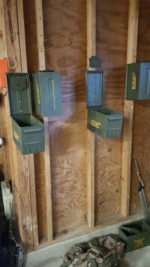 DIY Ammo Box
 13 Creative ways To Reuse Ammo Cans Home and Gardening Ideas